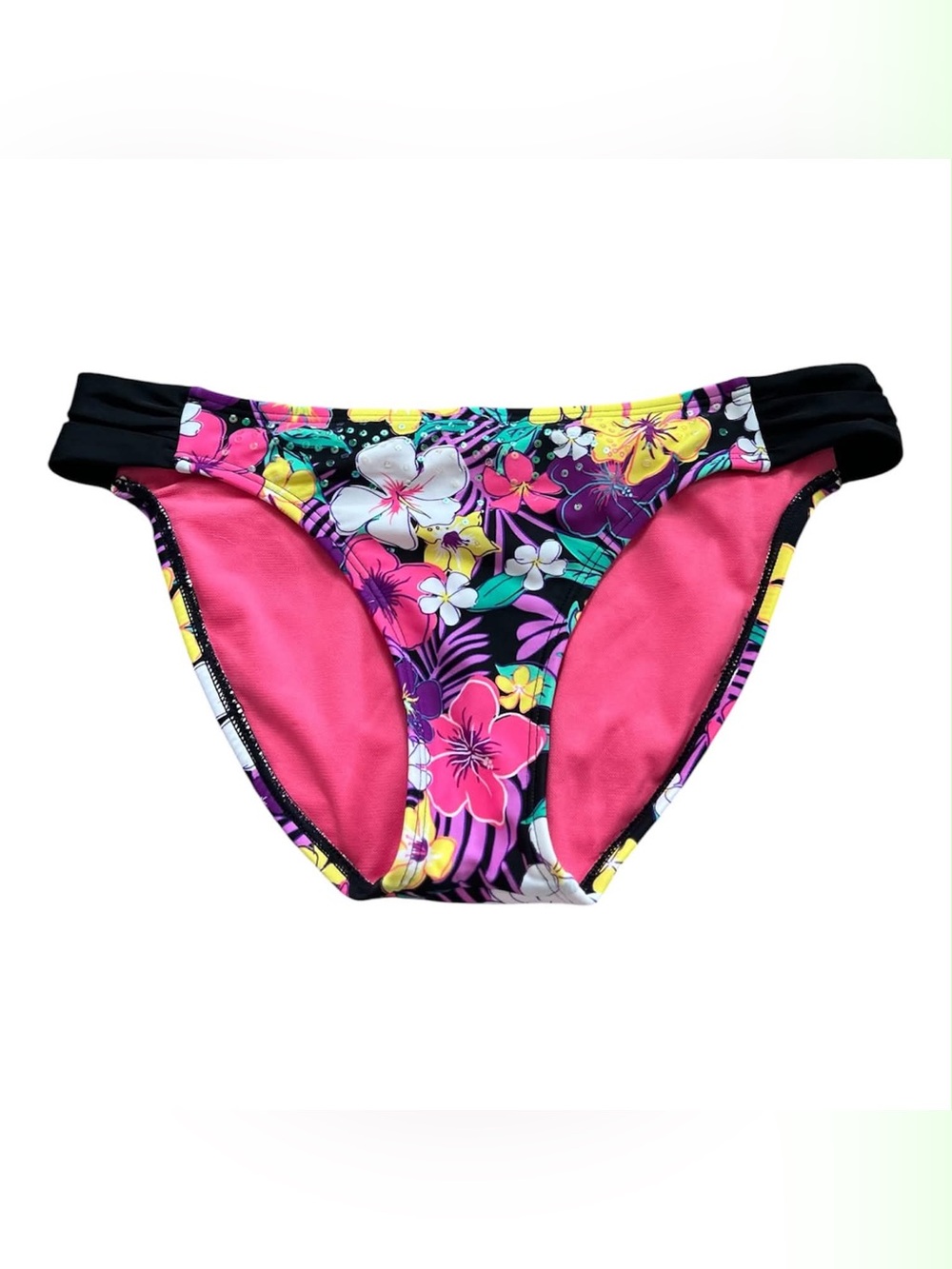 Arizona Jean Company Women's Hot Pink Bikini Bottom